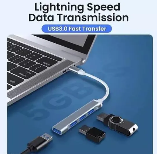 4%20Port%20Type%20C%20USB%20Hub%204.1%20USB%20C%20to%204%20Ports%20USB%20A%204.1%20Adapter%20Super%20High%20Speed%20Data%20Transfer%20and%20Charging,%20Type-C%20Mobile%20Devices%20(Grey)%20-%20Image%202