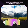 SCVCN UV400 Cycling Glasses Outdoor Running Sunglasses Men Women MTB Road Bike Glasses Hiking Drive Bicycle Sports Sunglasses.