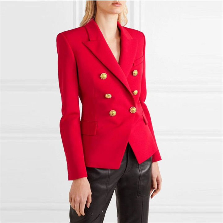 Spring%20Fashion%20New%20Women's%20Elegant%20Suit%20Jacket%20Double%20Breasted%20Lapel%20Long%20Sleeved%20Slim%20Fit%20Versatile%20Office%20Coats%20Blazer%20Women%20-%20Image%204