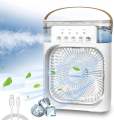 Air Cooling Fan with Humidifier Purifier Mist and LED Light. 