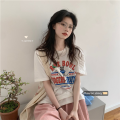 2025Printed Short Sleeve Plus Size Women's Short Sleeve T-Shirt Summer Loose Women's T-Shirt High Quality Letter Pattern CCXX224.