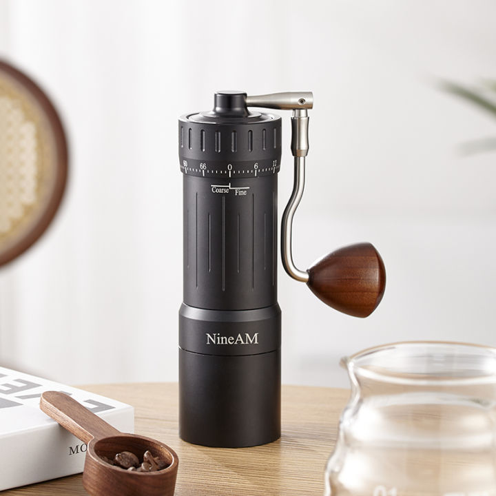 NineAM%20M1/Pro%20Manual%20Coffee%20Grinder%202024%20Newly%20Upgraded%2048MM%20Stainless%20Steel%20Cone%20Burr%20Suitable%20for%20Espresso%20Kitchen%20Tools%20-%20Image%203