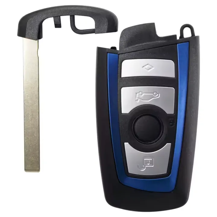 Remote%20Car%20Key%20Fob%20Shell%20For%20BMW%20F%20Series%201%203%205%207%20FEM/BDC%20CAS4%20CAS4+%20X1%20X3%20X4%20X5%20X6%20F20%20F22%20F30%20M2%20M3%203GT%202012-2017%203/4%20Buttons%20-%20Image%205