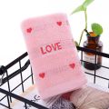 Love Towels Pure Cotton Couples Home Embroidery LOVE Home Wedding Hand Gift Face Wash Towels Thickened Embroidery. 
