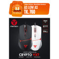 FANTECH CRYPTO VX7 Gaming Mouse 7000DPI and 6 Buttons Macro Huano 10M Switch Game RGB Wired Mouse For Laptop PC Gamer Mice. 