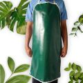 Blue Washable, Oil Resistant, Waterproof Chemical Lightweight Bib Apron PVC Apron.