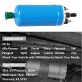 0580464038 Universal High Pressure Electric Fuel Pump External Connector for Benz Renault BMW Alfa Peugeot 405 Opel Citroen. 