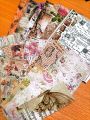 100 Pcs Burning Poems Series Vintage Journal Material Paper Scrapbooking Special Paper Journaling Kit Scrapbook. 