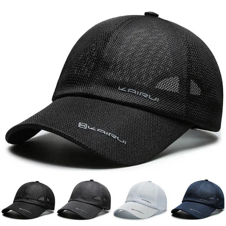 Unisex AIRUI Label Baseball Net Caps Spring and Summer Outdoor Adjustable Casual Hats Hip Hop Hat Sunscreen Hat