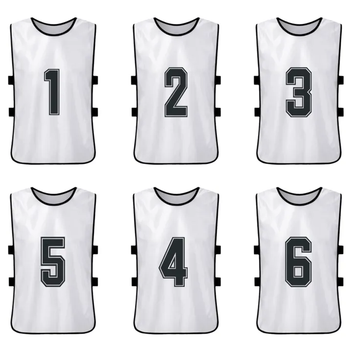 6/12PCS%20Kid's%20Football%20Pinnies%20Quick%20Dry%20Soccer%20Jersey%20Youth%20Sports%20Scrimmage%20Basketball%20Team%20Training%20Numbered%20Bibs%20Sports%20Vest%20-%20Image%203