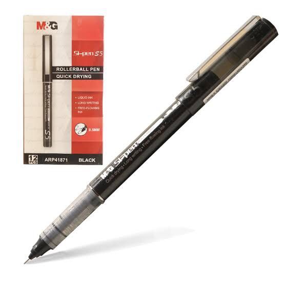 M&G Si Pen 0.5mm Roller ball pen pack of 12