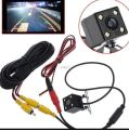 Universal 4 Led Car Rear View Night Vision Water Proof Camera. 