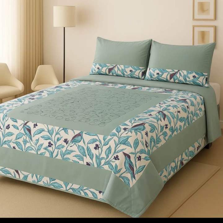 Embroidered%20Patch%20Work%20King%20Size%20BedSheet%20-%20High%20Quality%20-%20Cotton%20Satin%20Double%20Bedsheet%20Embroided%20-%20Galaxy%20Bedding%20-%20Image%208