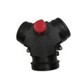 90mm To 75mm Valve Flap Adjustable Air Diesel Heater Vent Ducting T Branch Splitter Pipe Joiner Connector For Car Truck Camper. 
