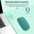 Silent Bluetooth-compatible Mouse Computer Laptop Optical Mouse Wireless for iPad Samsung Tablet Universal Mice Noiseless.