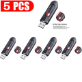 5pcs Various styles wholesale USB Flash Drives 2.0 64GB Black Free Keychain Pen Drive 8GB Storage Memory Stick Mini BusinessGift. 