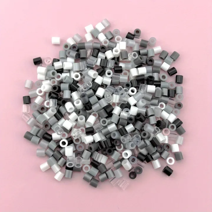 5mm%201000PCS%20Black,%20White,%20Gray,%20Transparent%20Color,%20Complementary%20Color%20Set,%20Hama%20Bead%20Iron%20Fuse%20Bead%20DIY%20Puzzle%20Pixel%20Art%20%20-%20Image%204