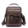 New Men Crossbody Bag Shoulder Bags Vintage Handbags Large Capacity PU Leather for Man Messenger Tote. 