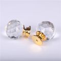 20mm 30mm 40mm 50mm Crystal Ball Design Clear Crystal Glass Knobs Cupboard Drawer Pull Kitchen Cabinet Wardrobe Handles Hardware. 