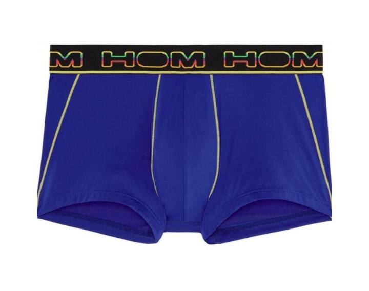 Hom (Ohm) Model 402409-1204 Men's Underwear Sport Trunk Polyamide, Dries Quickly, Breathable, Reduces Dampness, Leg Ends Do Not Roll Up, Suitable for Exercising or Playing Sports.