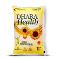 Dhara Health Refined Sunflower Oil, 1ltr- Pack of 5ltr. 