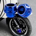 Universal Motorcycle Front Fork Frame Sliders Wheel Crash Protector, CNC Aluminum Wear Resistant, Motorbike Spare Parts.
