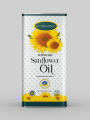 EC Organic Sunflower oil 5 Liter TIN CAN. 