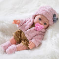 30cm Reborn Doll Can Be Washed, Soft 12inch Baby Doll Limb Movable and Clothes Detachable, Children's Toy Gift. 