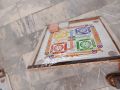 Carrom board 20 × 20 inches high quality 2 in 1 ludo + carrom board. 