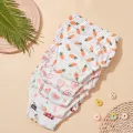 6 Layer Waterproof Reusable Cotton Baby Training Pants Infant Shorts Underwear Cloth Baby Diaper Nappies Panties Nappy Changing. 