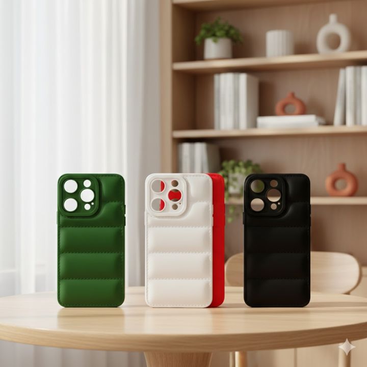 iTel A70 Stylish Back Cover Multicolour Soft Puff Case A70