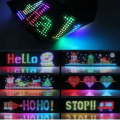 LED Matrix Pixel Panel Display Screen Flexible RGB Car Graffiti Scrolling Text Animation Shop Reminder Light Bluetooth. 