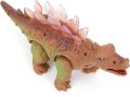 Electronic Dinosaur Toys, LED Light Up Walking and Roaring Realistic Stegosaurus Dinosaur Toy with Simulation Sounds, Head and and Tail Moves,. 