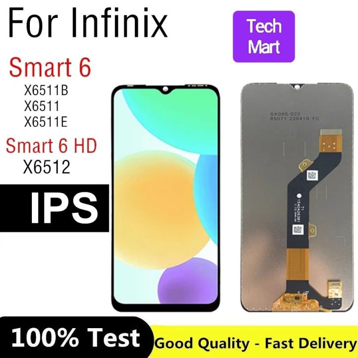 Infinix Smart 6 HD X6512 LCD Panel