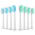 8Pack Replacement Toothbrush Heads Compatible with Phlps Soni  care Replacement Heads, Sonicare Replacement Brush Head,White. 