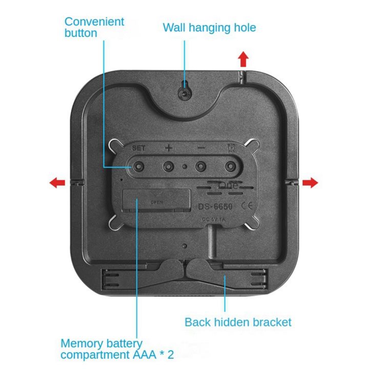 Digital%20Wall%20Clocks%20Temperature%20Date%20Week%20Dispaly%20Electronic%20Table%20Clock%2012/24H%20Wall-mounted%20LED%20Alarm%20Clock%20Remote%20Control%20-%20Image%207