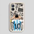 Soft Cover Phone Case for Xiaomi Redmi 14C 9C A3 A2 A1 + 13C 12C 10C 9T 10A 9A Cartoon Football Number.