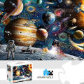1000 Pieces Space Traveller Jigsaw Puzzle Home Decor Adults Puzzle Games Family Fun Floor Puzzles Educational Toys for Kids. 