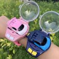 Children's Watch Remote Control Car Electric Alloy Mini Watch Car Parent Child Interaction 2.4G Remote Control Racing Toy .
