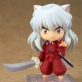 Nendoroid Inuyasha Inuyasha death Fox silver action figure action figure anime anime manga figma action figure doll Gift manga SD model hobby model. 
