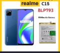REALME C15 BATTERY REALME C12 BATTERY REALME BLP793 BATTERY 6000mAh. 