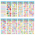 5 Sheets Kids Stickers Puffy Stickers for Children Birthday Christmas New Year  for Girl Boy Scrapbooking Cartoon Stickers. 