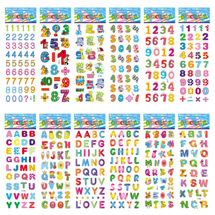 5%20Sheets%20Kids%20Stickers%20Puffy%20Stickers%20for%20Children%20Birthday%20Christmas%20New%20Year%20%20for%20Girl%20Boy%20Scrapbooking%20Cartoon%20Stickers%20-%20Image%206