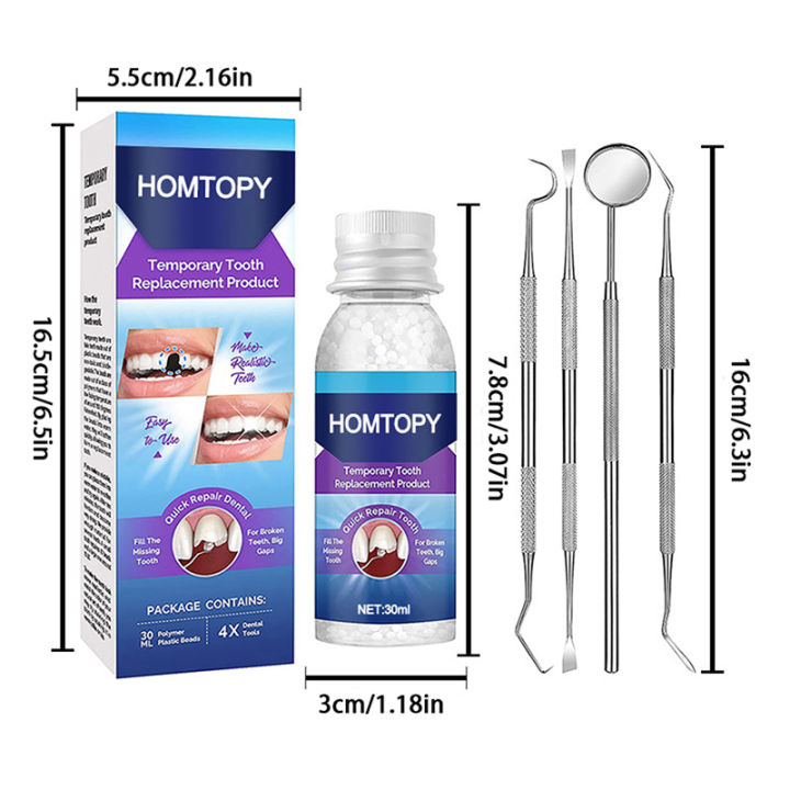 Temporary%20Tooth%20Repair%20Kit%20Moldable%20False%20Teeth%20for%20Missing%20Broken%20Teeth%20False%20Tooth%20Solid%20Glue%20Denture%20with%20Mouth%20Mirror%20Probe%20-%20Image%206