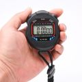 New Classic Waterproof Digital Professional Handheld LCD Handheld Sports Stopwatch Timer Stop Watch with String Timers Stopwatch. 