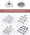 20pcs/Lot Button Brooch Prevent Accidental Exposure Buttons Brooch Badge Cufflinks Button Detachable Buttons Sewing Accessories. 
