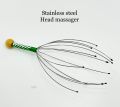 Stainless Steel Head Massager - Soothing Scalp and Stress Relief Tool. 