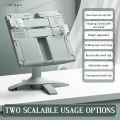 【Flash sale】 New Lifting Landing Bookshelf Stand Adjustables Books Holder Multifunctional Bookstand for Home Office Study Room.