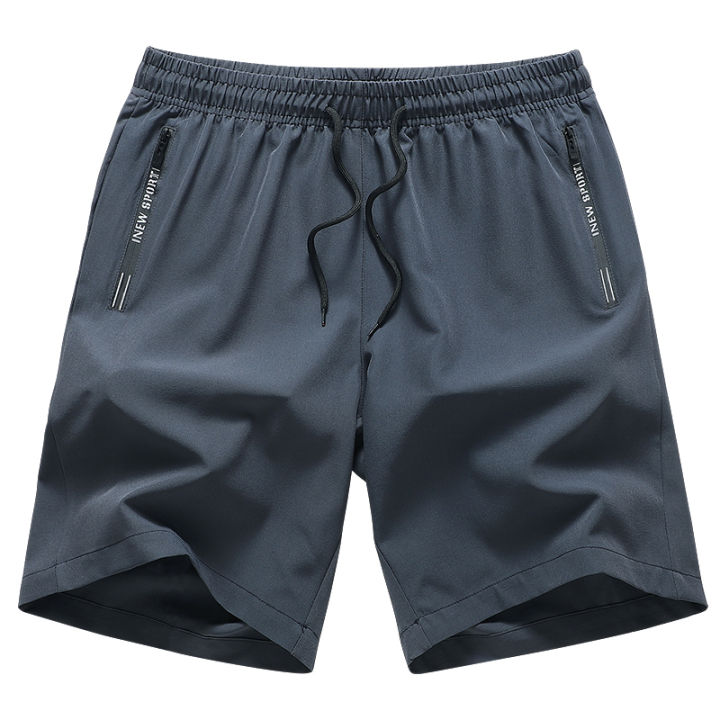 Newest%20Summer%20Shorts%20Men%20Gym%20Sport%20Running%20Fitness%20Workout%20Man%20Short%20Pants%20Breathable%20Quick-drying%20Drawstring%20Men's%20Shorts%20Black%20-%20Image%203
