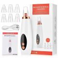5 in 1 Electric Rechargeable Black Head Remover Machine Acne Oil Vacuum Suction Face Pore Cleaner Facial Beauty Equipment White And Blackhead Removal Multifunction Device With LED Display Nose Sucking Extractor. 